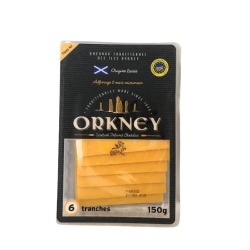 Orkney Cheddar Tranchettes Mature IGP 150g