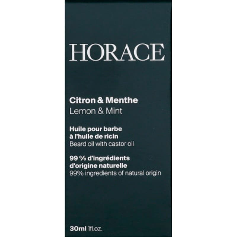 Horace Huile Pour Barbe Citron & Menthe 30ml