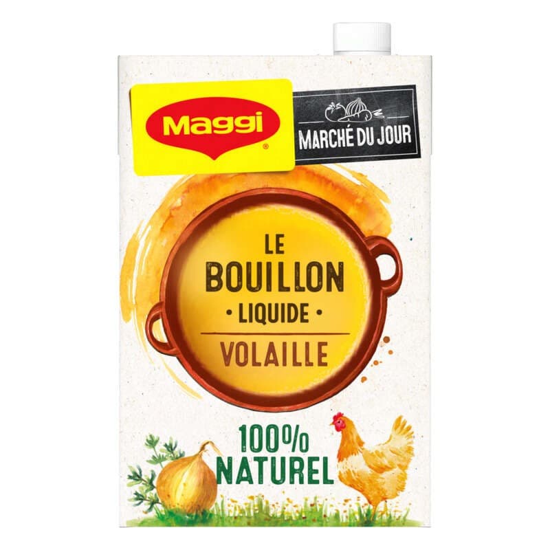 Maggi Le Bouillon Liquide Volaille 100% Naturel 40cl