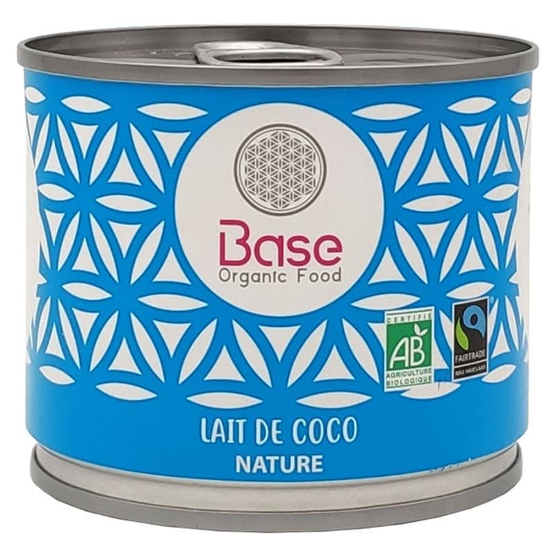 Base Organic Food Lait de coco 17% M.g Bio 200ml