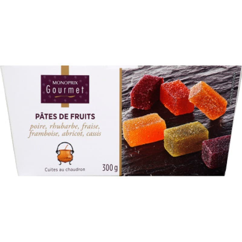 Monoprix Gourmet Pâtes De Fruits 300g
