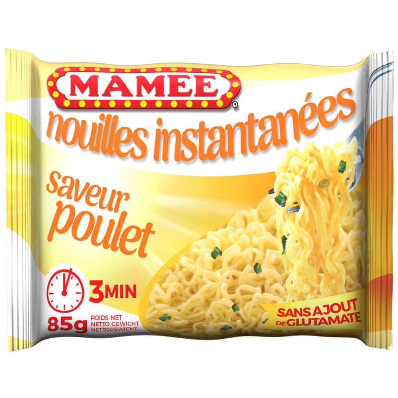 Mamee Nouilles instantanées, saveur poulet 85g