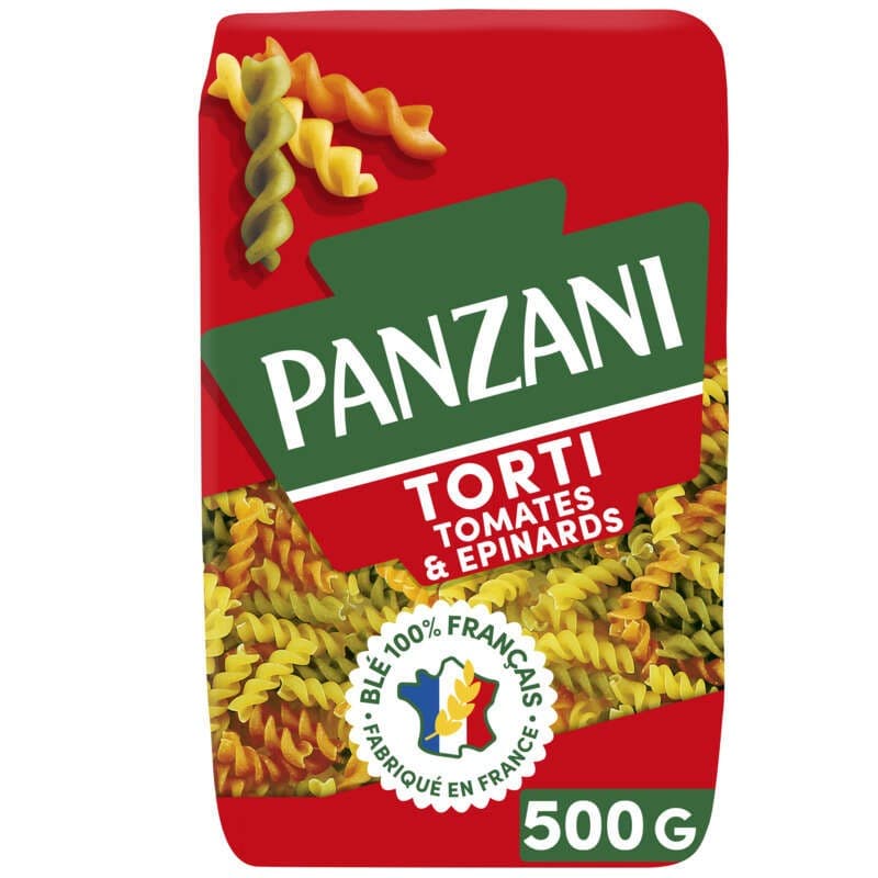 Panzani Torti tomates & épinards 500g