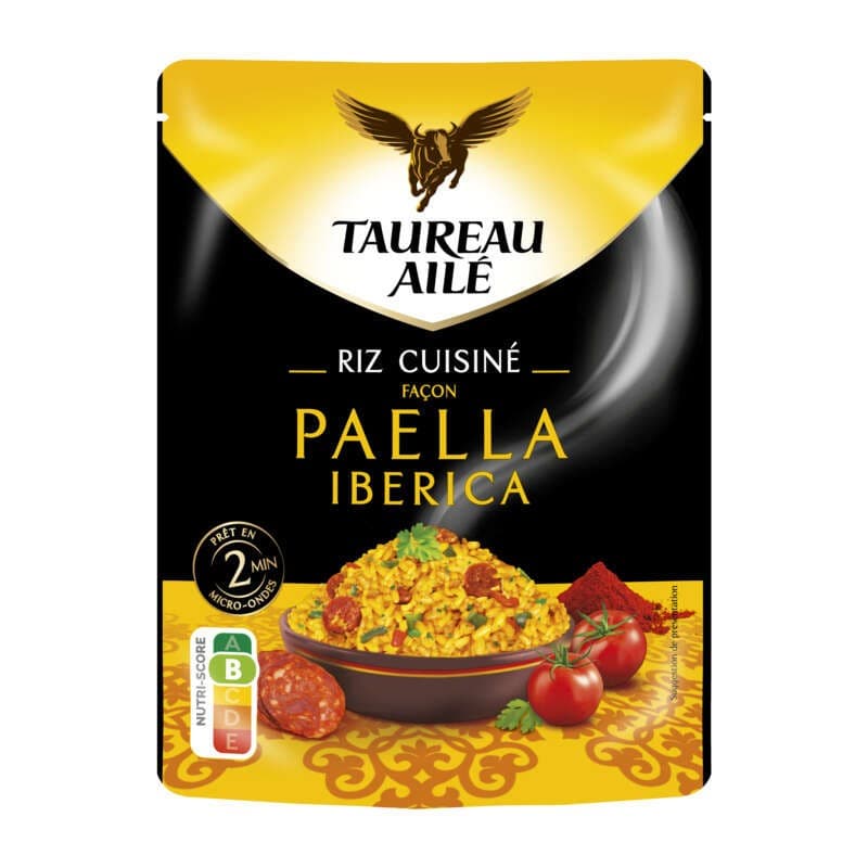 Taureau Ailé Paella Iberica Prêt en 2 min 220g