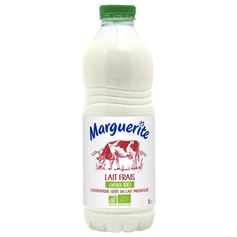 Marguerite - Lait Frais Entier Bio