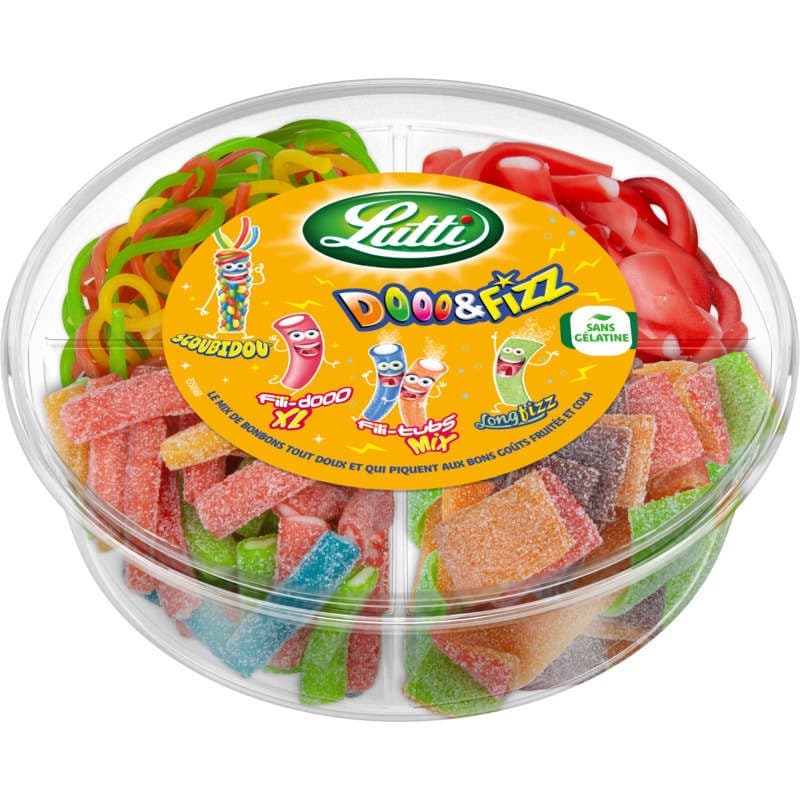 Lutti Bonbons Turbo Dooo & Fizz 450g