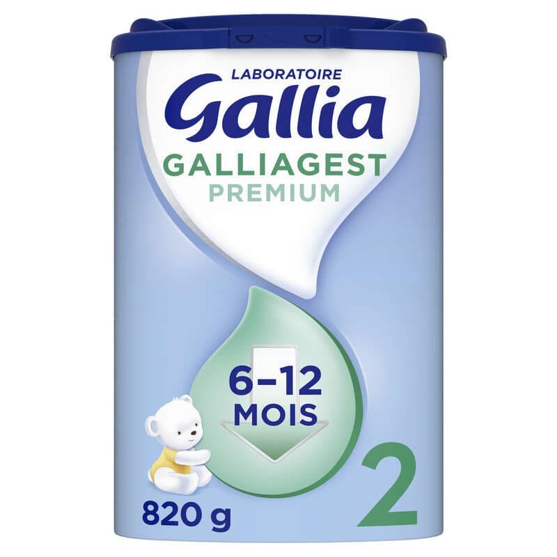 Galliagest lait premium 1 de 6-12 mois 820g