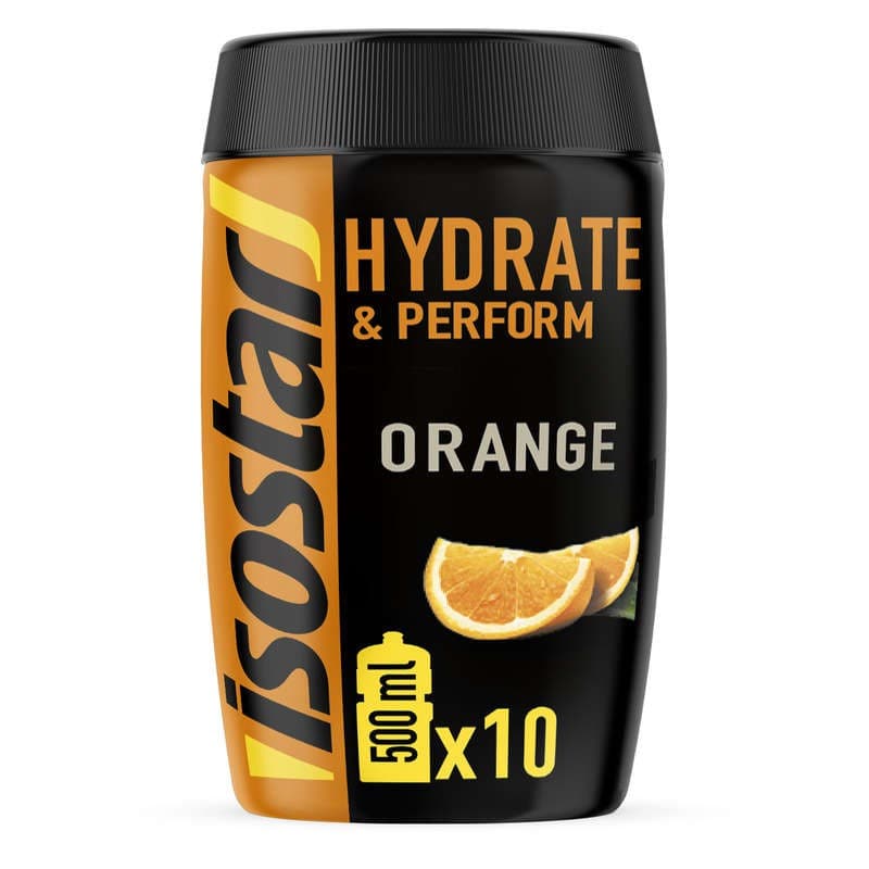 Isostar Hydrate & Perform Poudre à l'Orange 400g