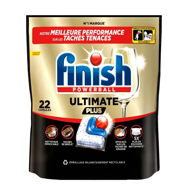 Finish Ultimate plus Tout en 1 x22 capsules