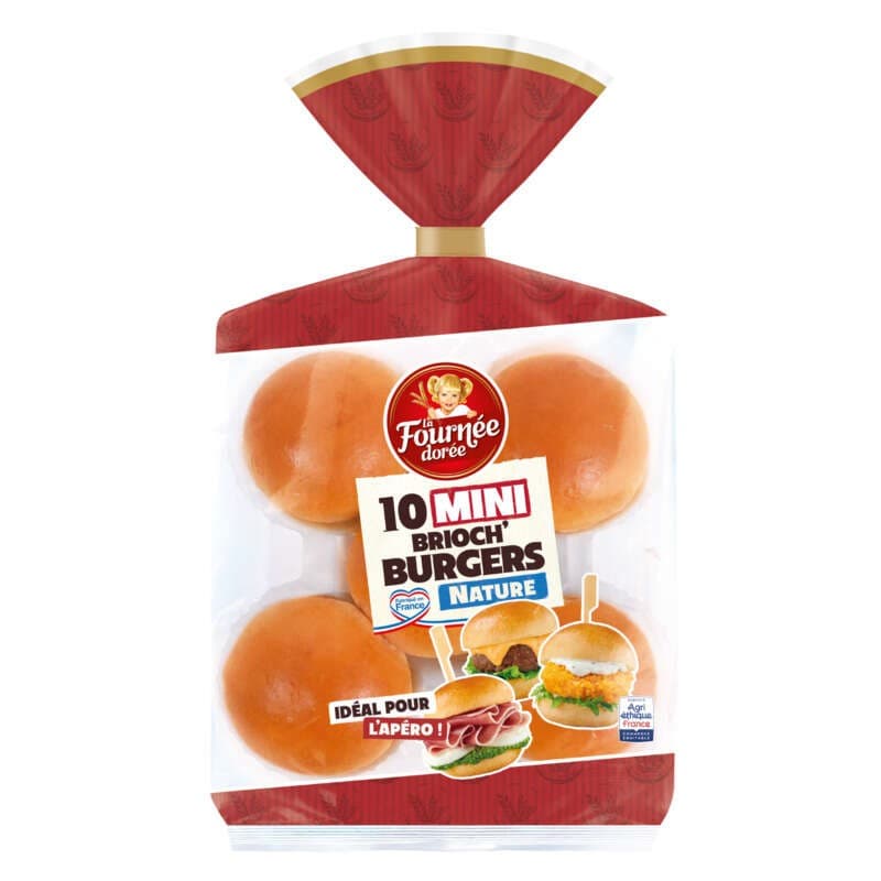 La Fournée Dorée Brioches Mini Burger 200g