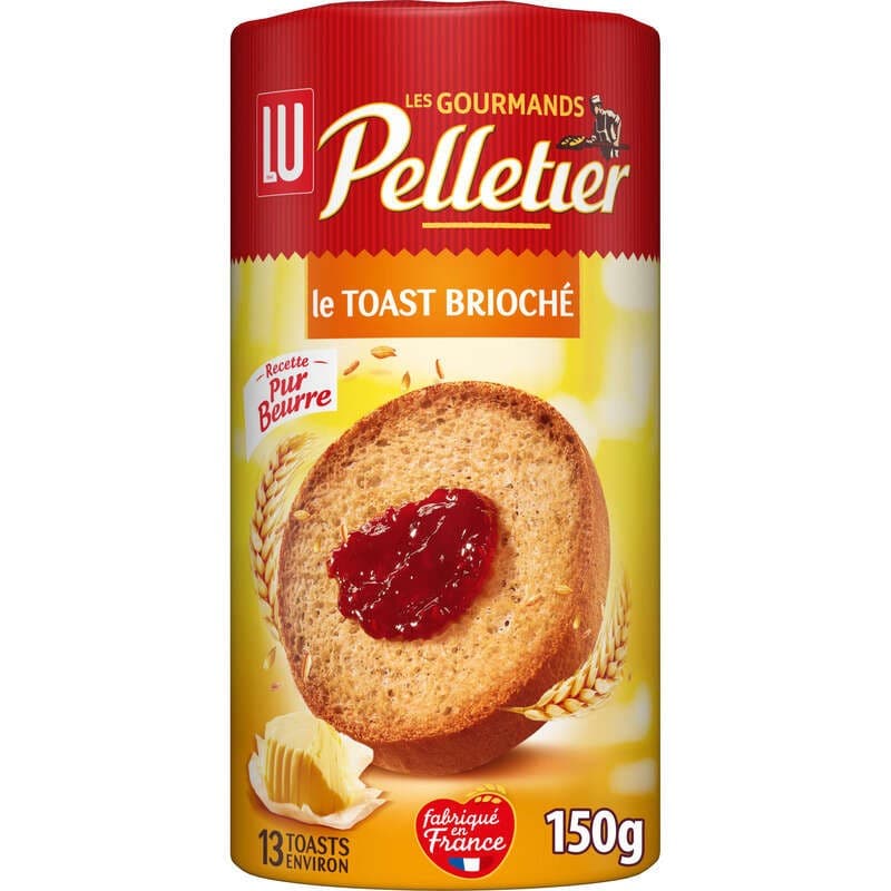 Lu Pelletier Biscottes Toast Brioché 150g