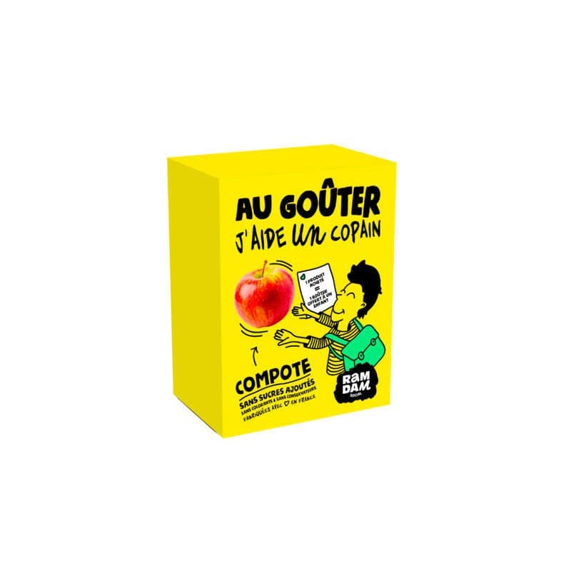 Ramdam Gourde compote pommes 4x90g
