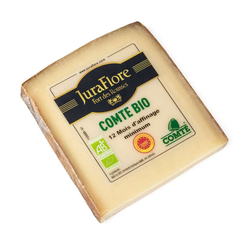 Juraflore Fort Comté Bio 12 Mois d'Affinage Minimum 220g