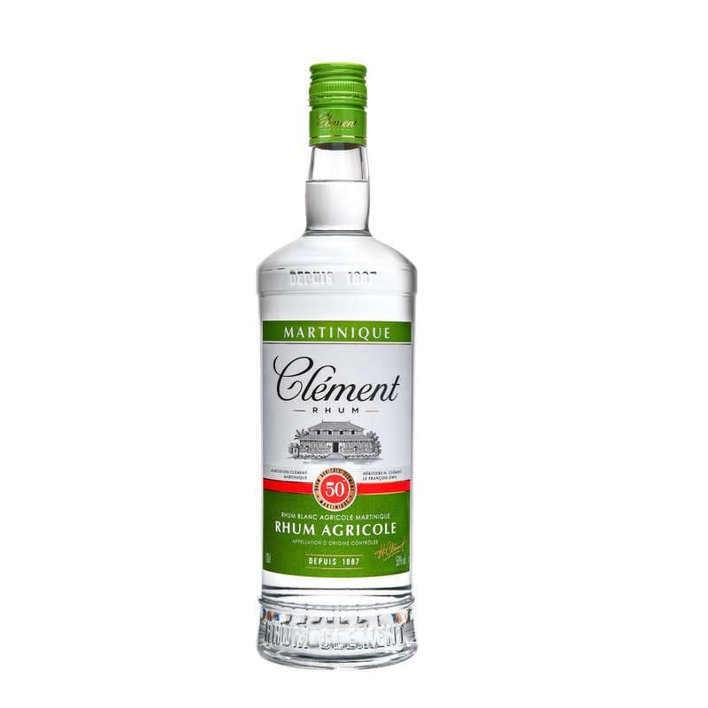 Clément Rhum Agricole Blanc 50% Vol 1L