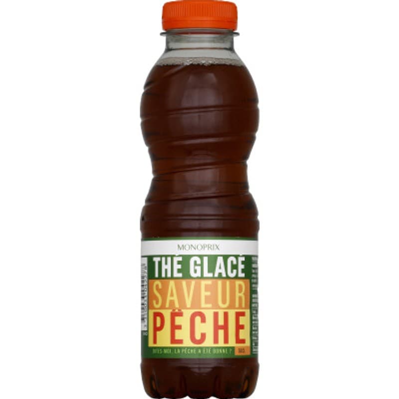 Monoprix Thé aromatisé au pêche 50cl