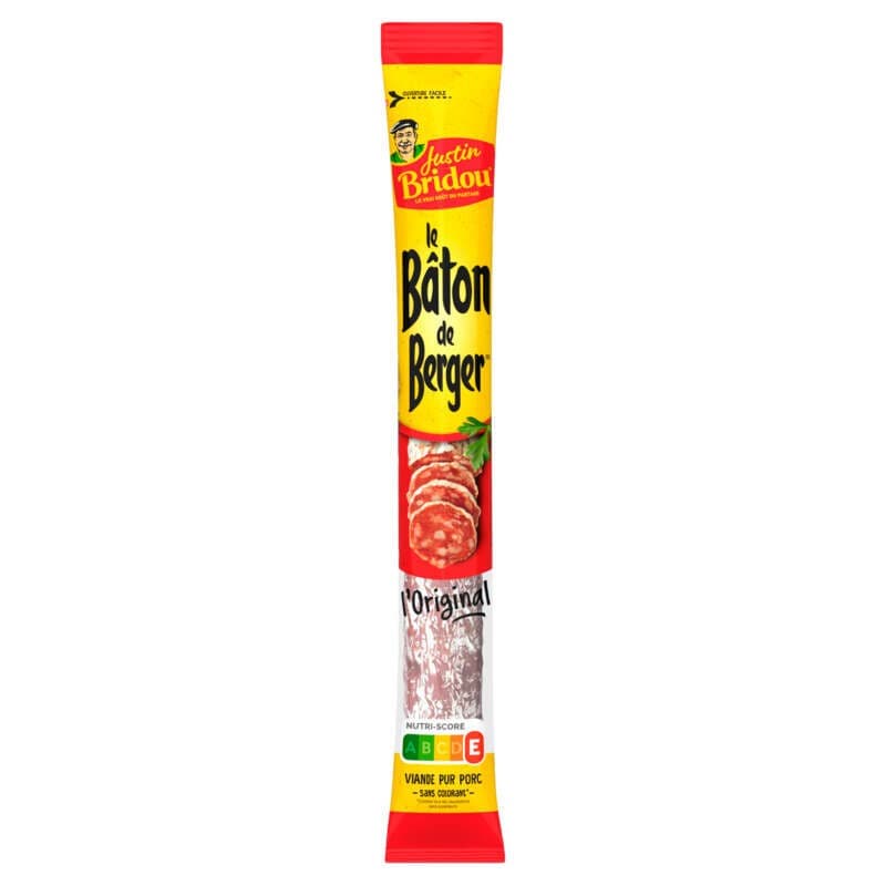 Justin Bridou Bâton de Berger Pur Porc 250g