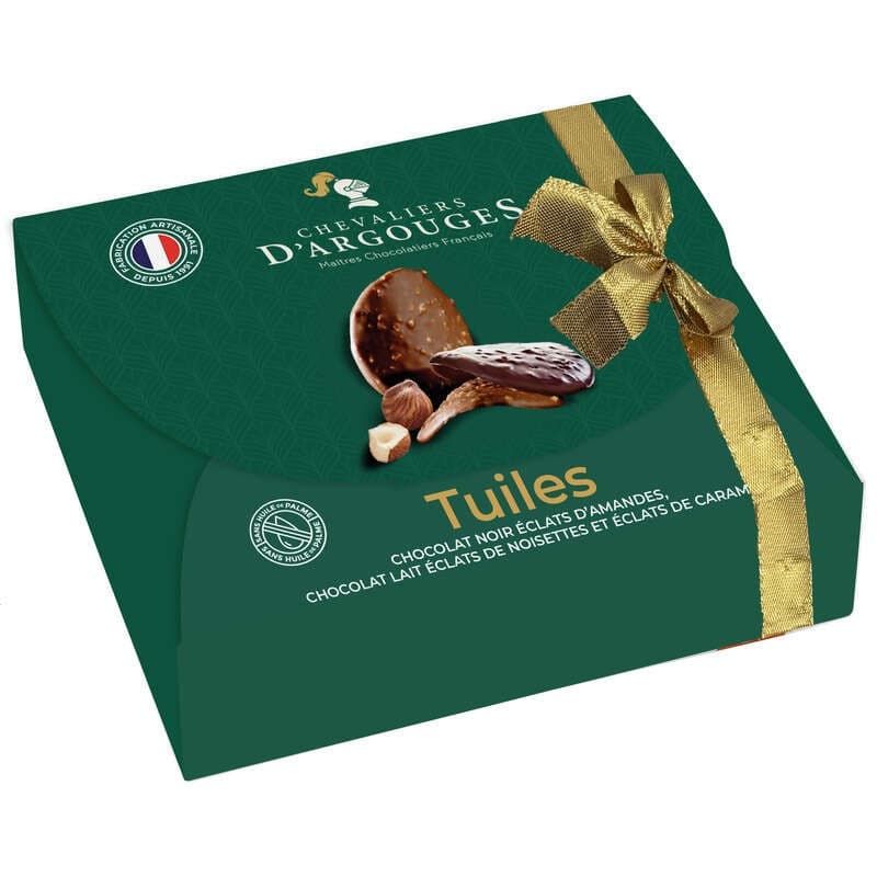 Chevaliers d'Argouges Tuiles Coffret cadeau 155g