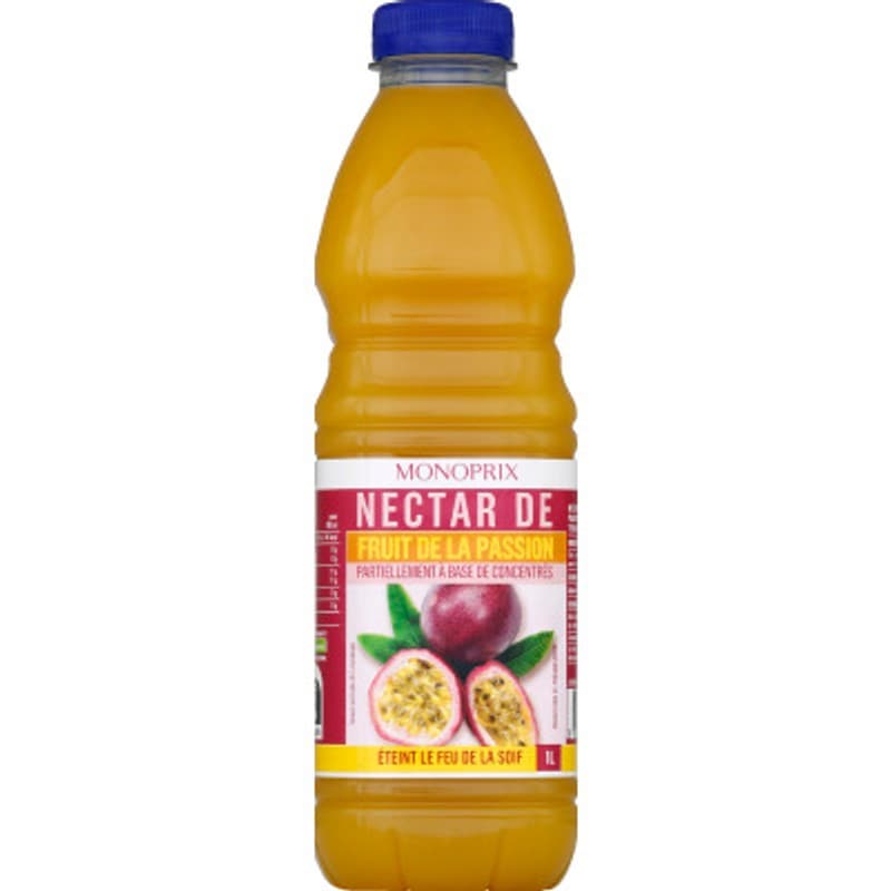 Monoprix Nectar de fruits de la passion 1L