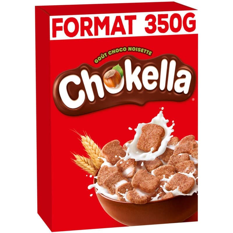 Chokella Céréales Goût Choco-Noisette 350g