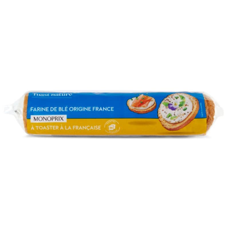 Monoprix Toast Rond Nature 280g