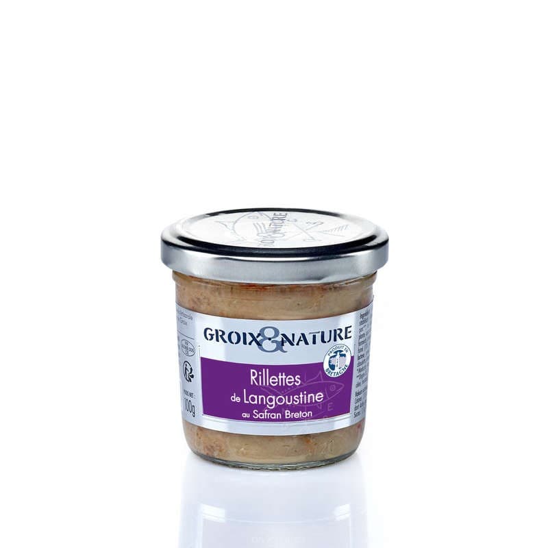 Groix & Nature Rillettes de langoustine au safran Breton 100g