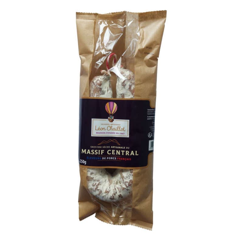 Leon Chaillot Saucisse Courbe Massif central 250g