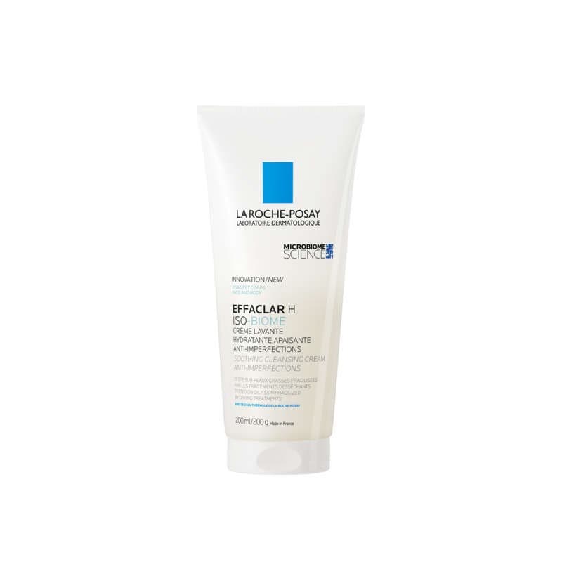 [Para] Effaclar H Iso-biome Crème lavante hydratante apaisante anti-imperfections 200ml