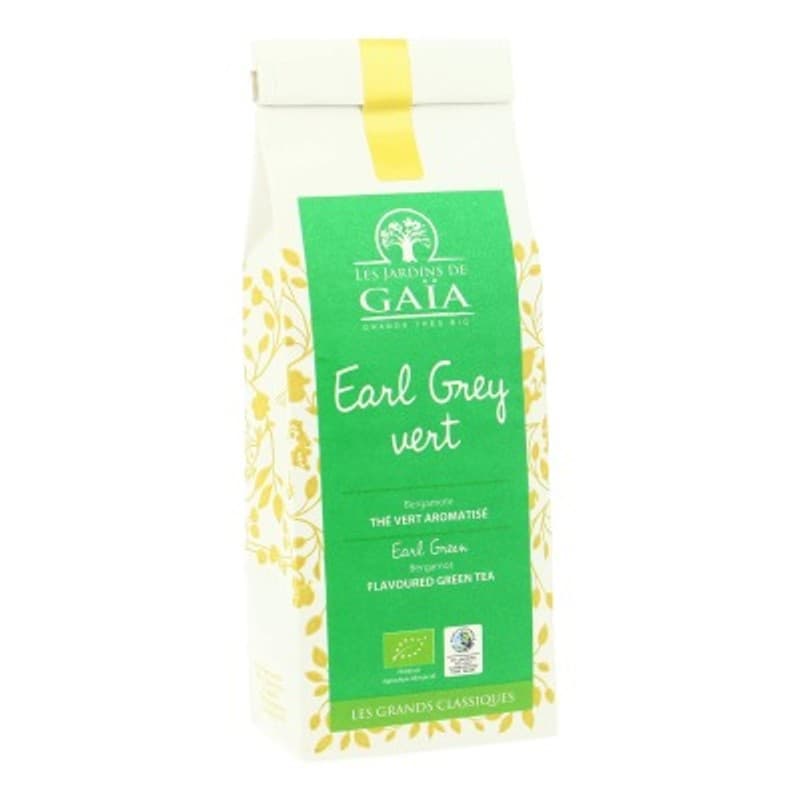 [Par Naturalia] Les Jardins De Gaia Thé Vert Earl Grey Bio 100g