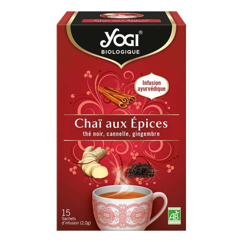 Yogi Thé Chai aux Épices 27g