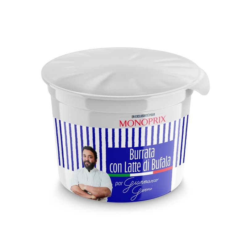 Monoprix x Gianmarco Gorni Burrata Con Latte di Buffala 125g