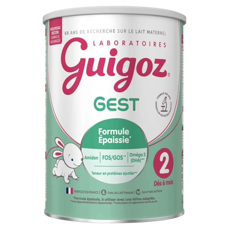 Guigoz GuigozGest 2 de 6 mois à 1 an 830g
