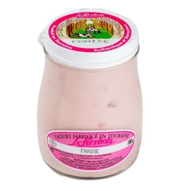 Fierbois Yaourt fraise 180g
