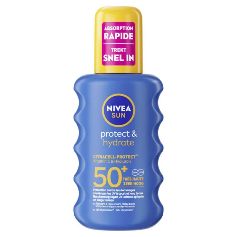Nivea Crème solaire spray FPS 50+ Protect & Hydrate 200ml