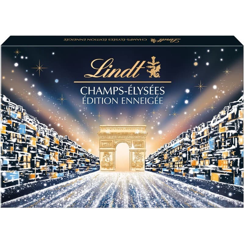 Lindt Champs-Elysées Edition enneigée 161g