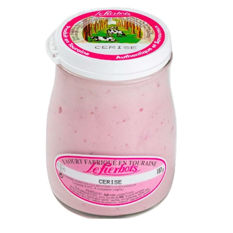 Fierbois Yaourt cerise 180g