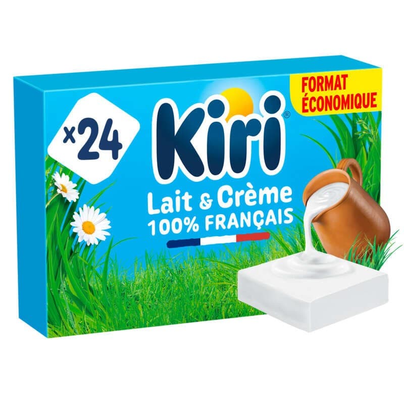 Kiri Crème Format Familial 24 Portions 432g