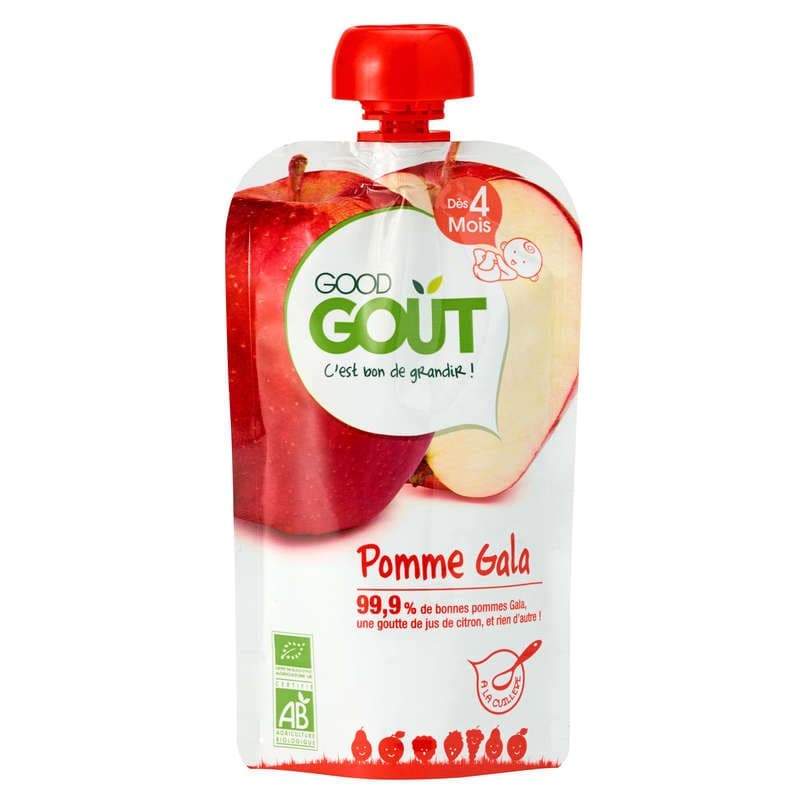 [Par Naturalia] Good Gout Compote Gala Bio Dès 4 Mois 120g