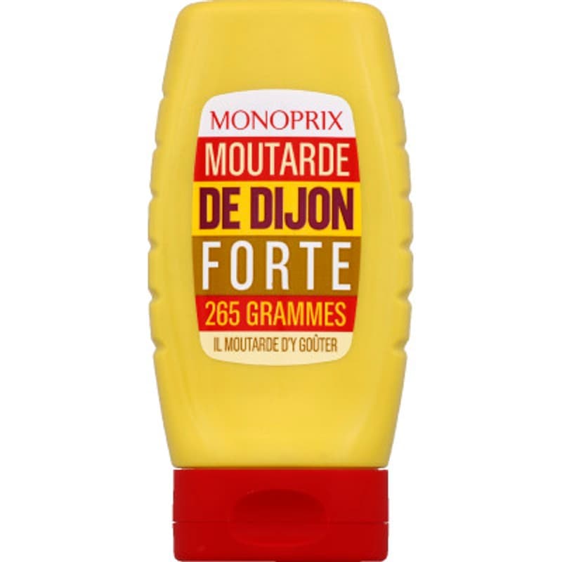 Monoprix Moutarde De Dijon Forte 265g