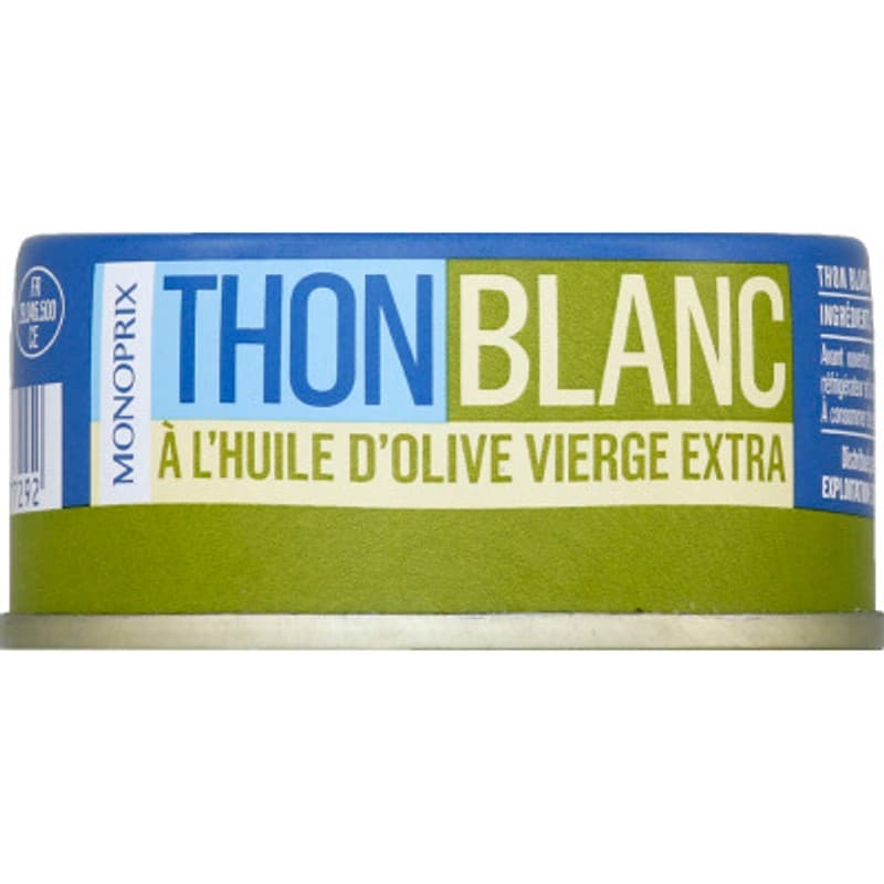 Monoprix Thon Blanc à L'huile d'Olive Vierge Extra 52g