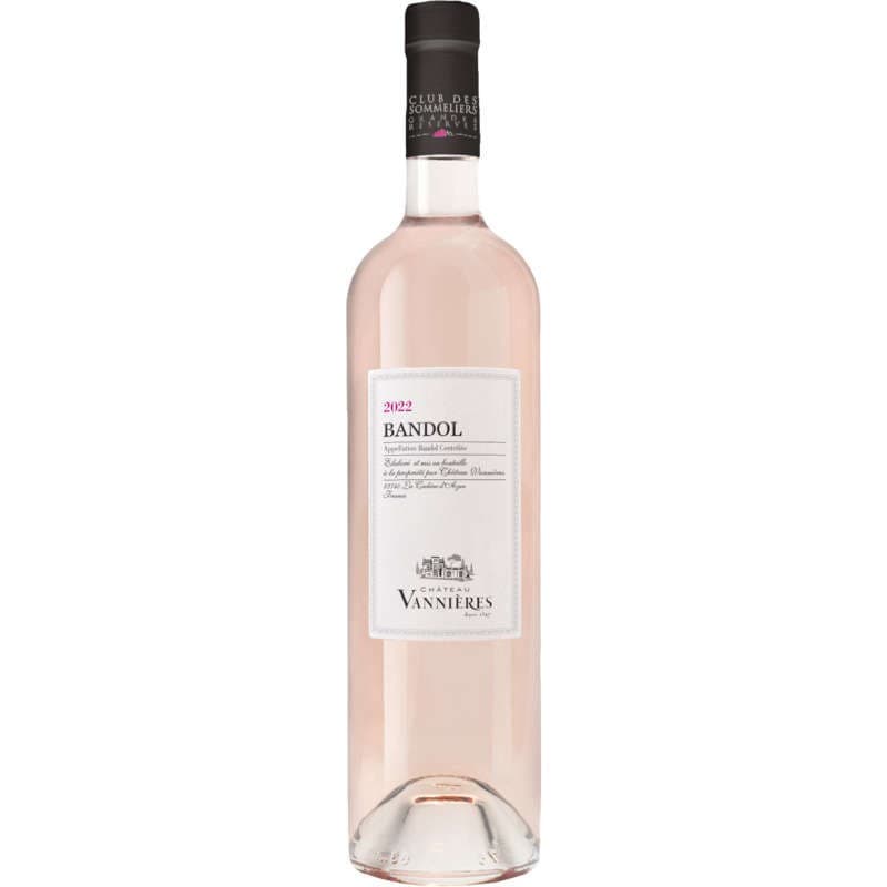 Bandol 2021 Châteaux Vannieres Rosé 75cl