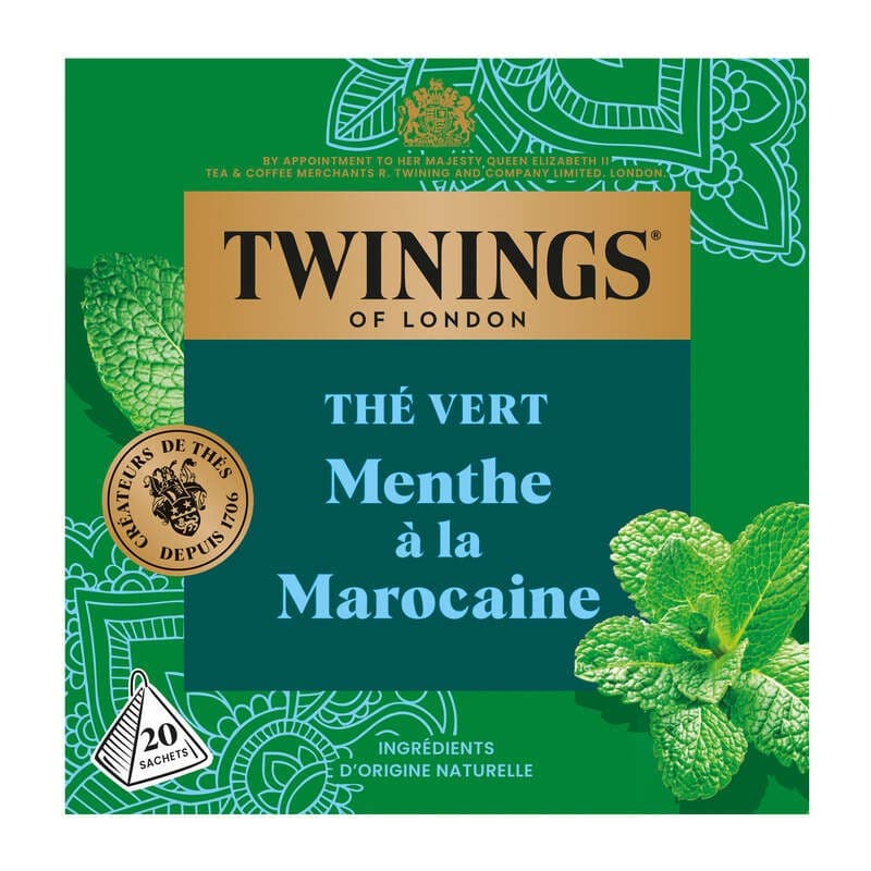 Twinings Thé vert Menthe à la Marocaine x20