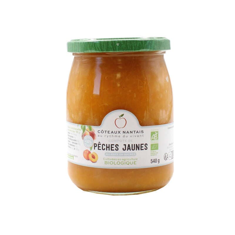 [Par Naturalia] Coteaux Nantais Compote de Pêche allégée Bio 540g