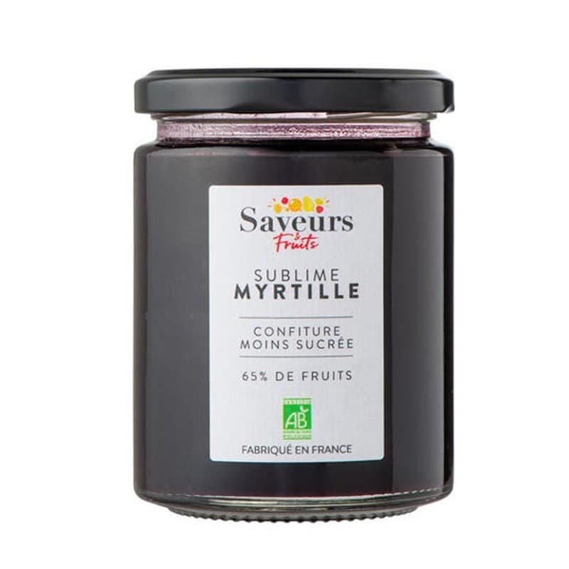 Saveurs & Fruits Confiture extra myrtille 310g
