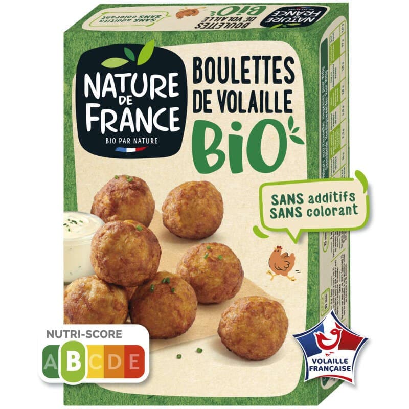 Nature De France Boulette De Volaille Bio 180g