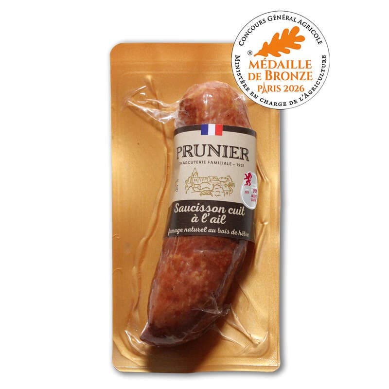Prunier Saucisson Cuit à L'Ail 220g