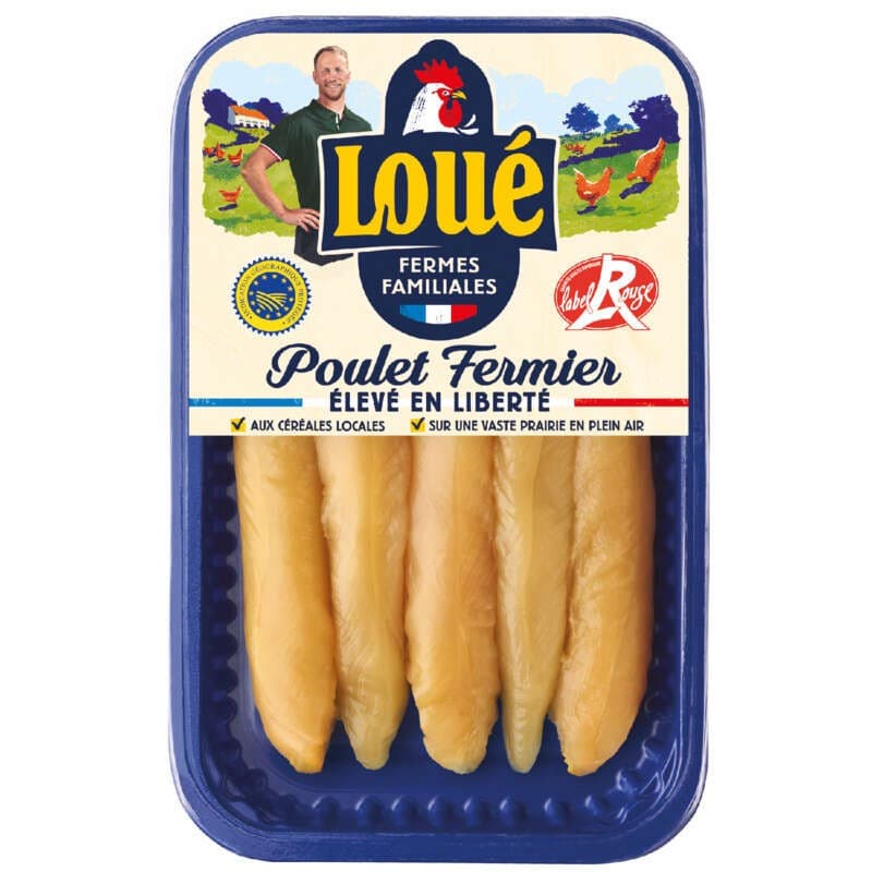 Aiguillettes De Poulet Jaune x6 180g