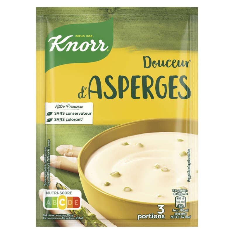 Knorr Soupe Douceur d'Asperges x3 96g