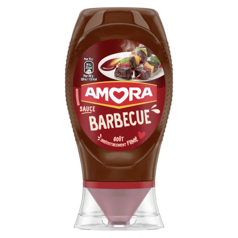 Amora Sauce Barbecue Flacon Souple 285g