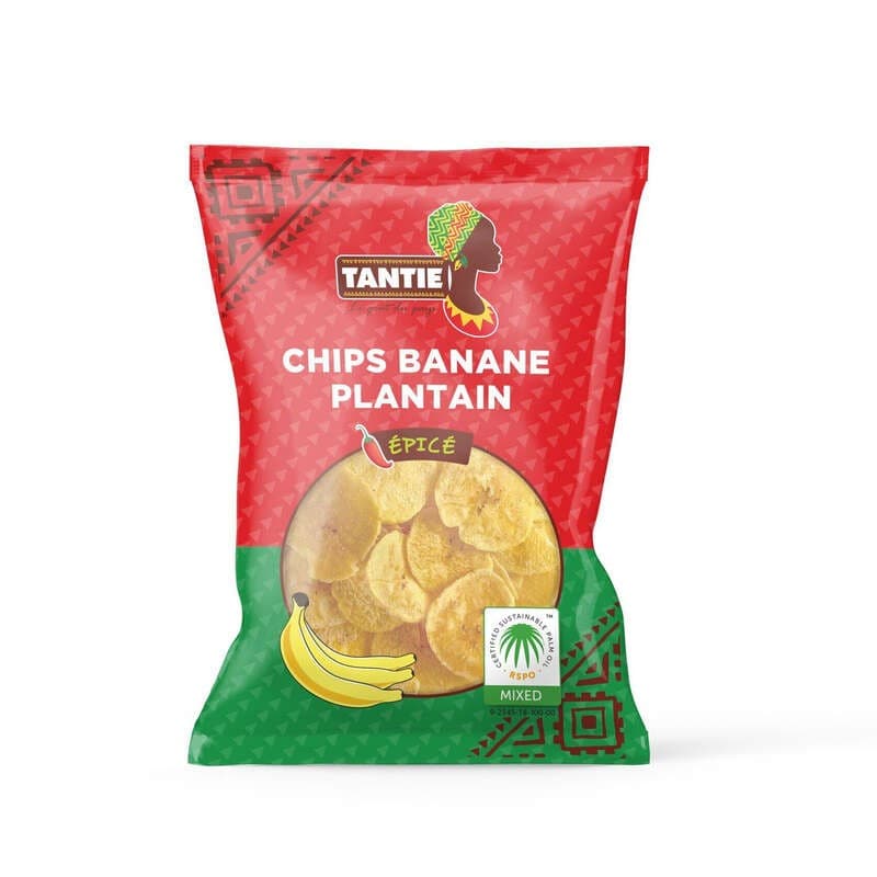 Tantie Chips banane epicee 85g
