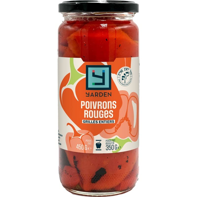 Yarden Poivrons rouges grillés 450g